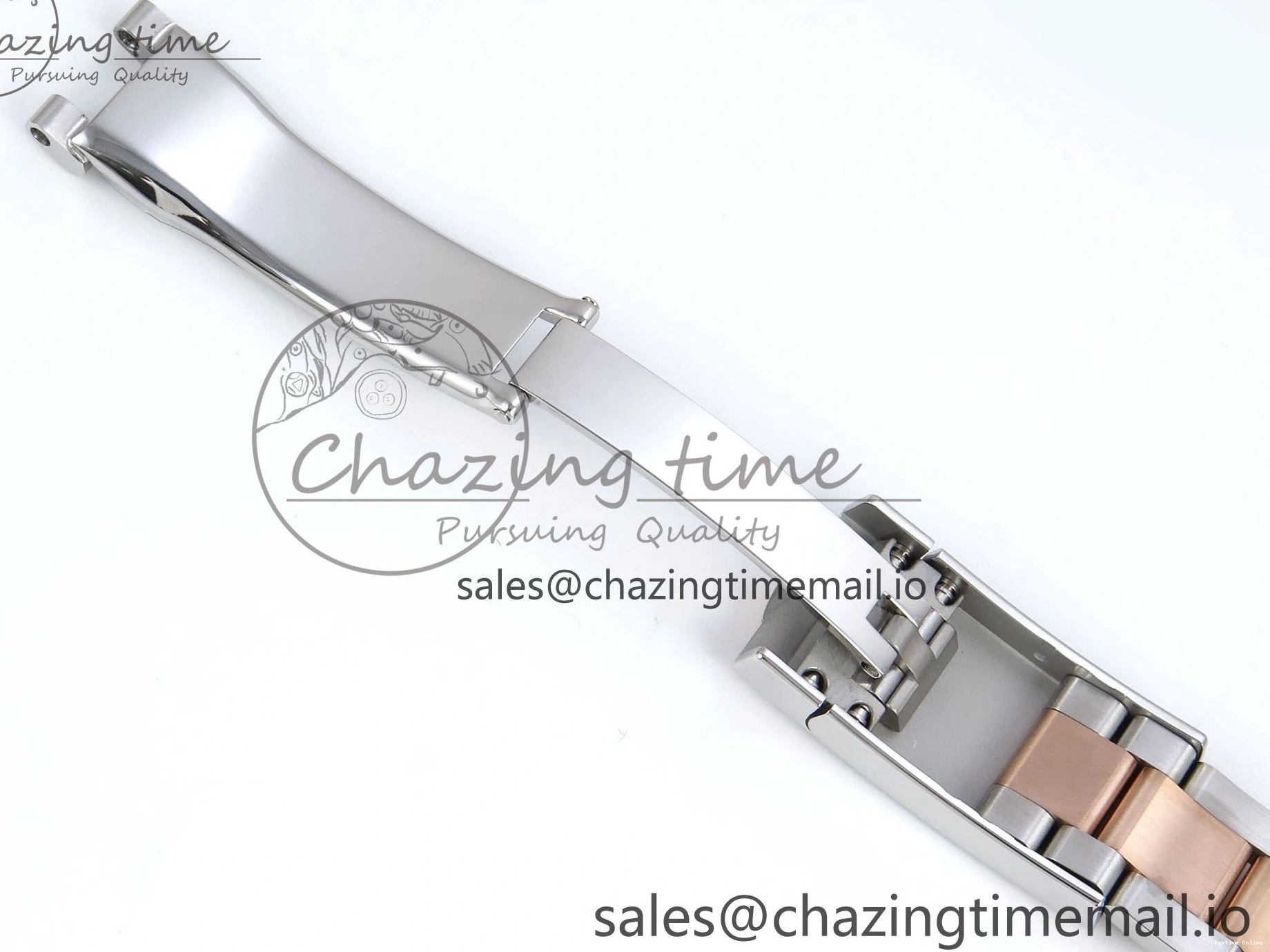 0117 Packable DateJust 31 278271 ARF 1:1 Best Edition 904L Steel RG Roman Dial on SS RG Oyster Bracelet ETA 524